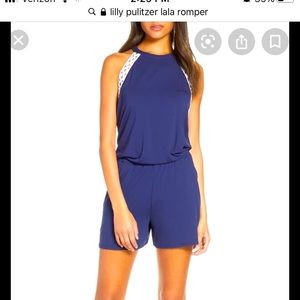 Lilly pulitzer Lala Romper NWT XL